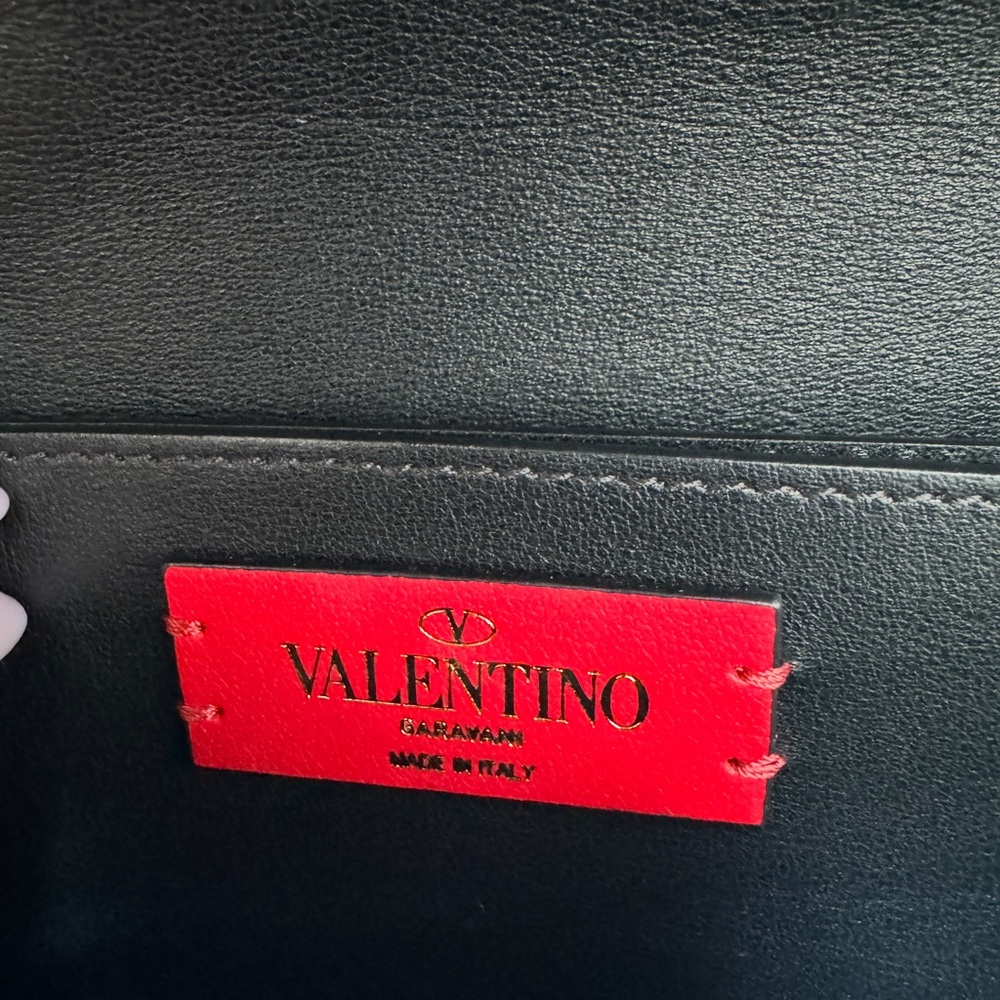 Valentino Rockstud Leather Wallet On Chain bag - Picture 5 of 10